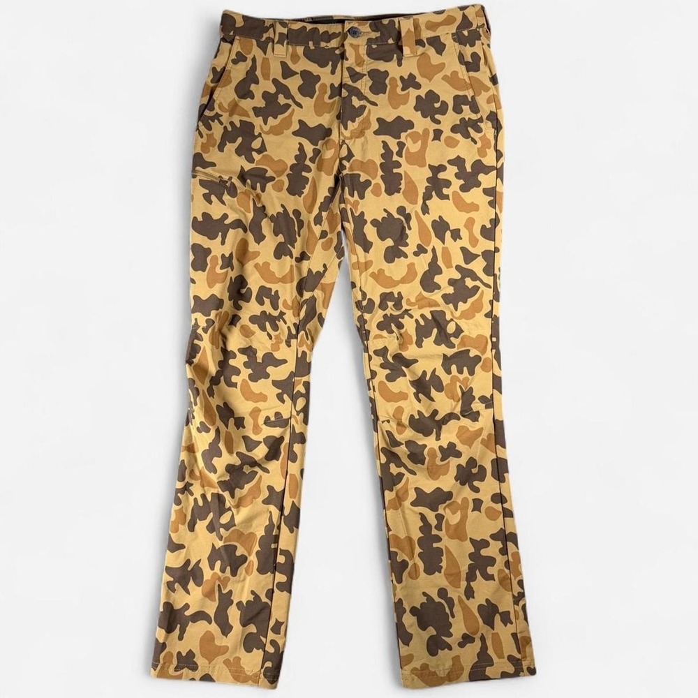 Orvis Jackson Quick Dry Duck Camo Hunting Hiking Pants Size 34x32